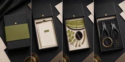 The Green Flash Collar Unbox sequence