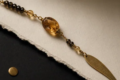 The Honey Knife Lariat Macro proof