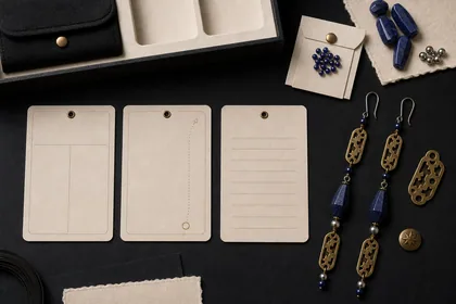 The Ink Atlas Earrings Source Card