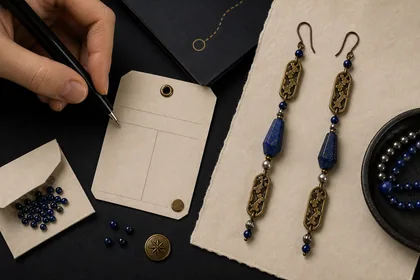 The Ink Atlas Earrings Claim moment