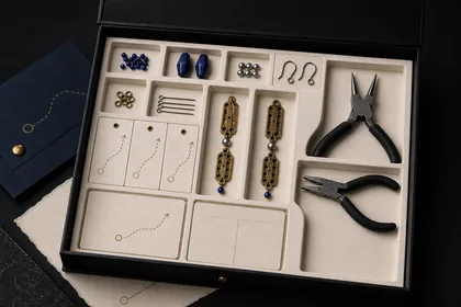 The Ink Atlas Earrings Reserve Card